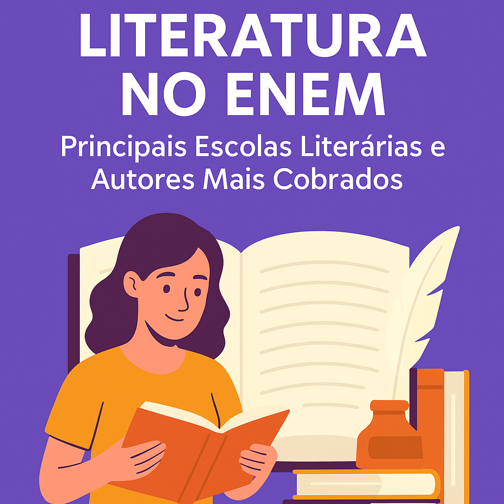Literatura no ENEM: Principais Escolas Literárias e Autores Mais Cobrados