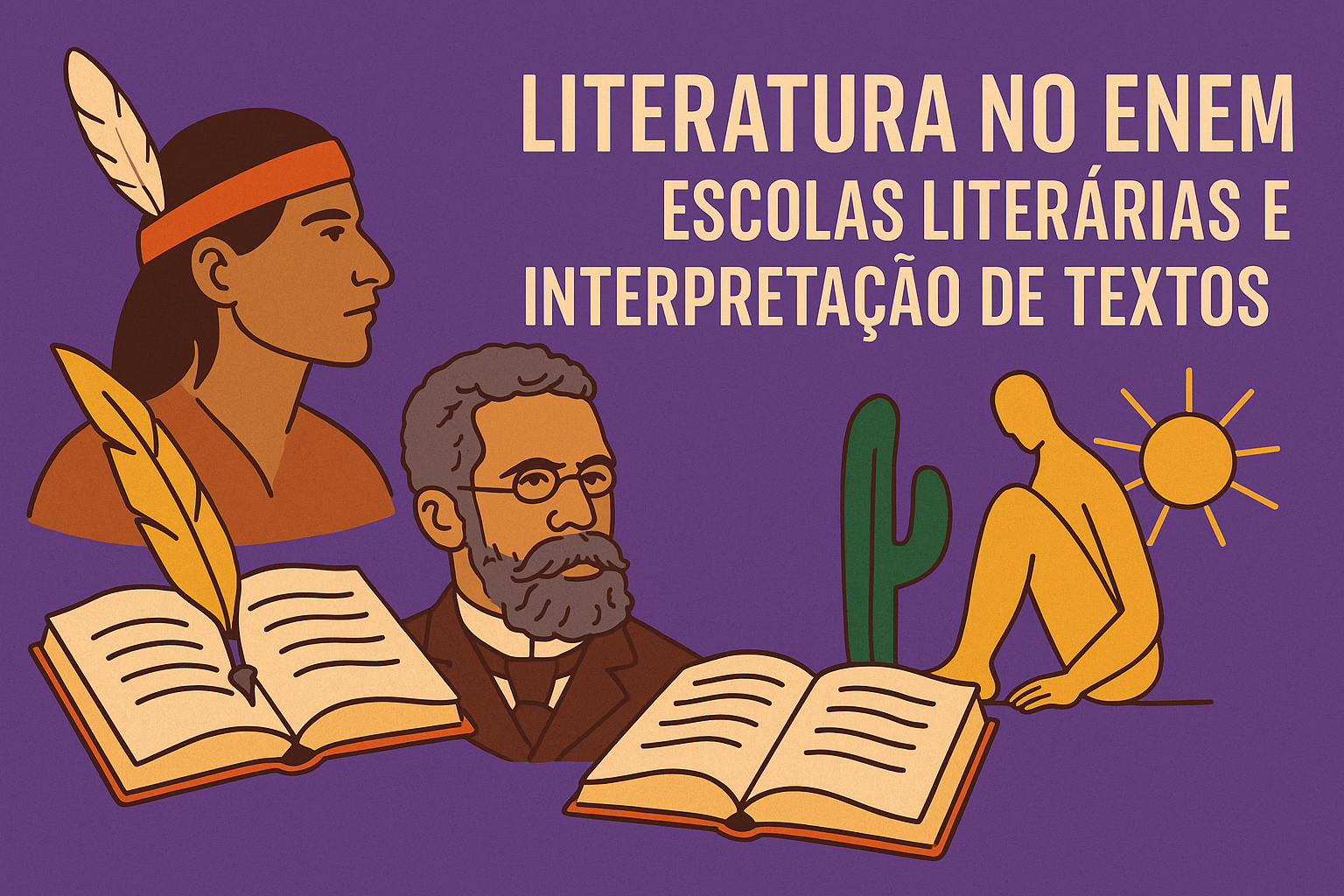 Literatura no ENEM: Escolas Literárias e Interpretação de Textos