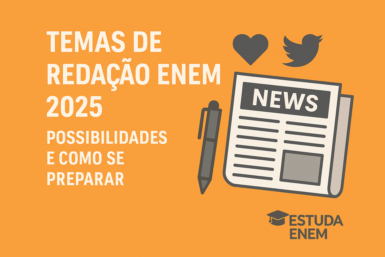 Temas de Redação ENEM 2025: Possibilidades e Como se Preparar