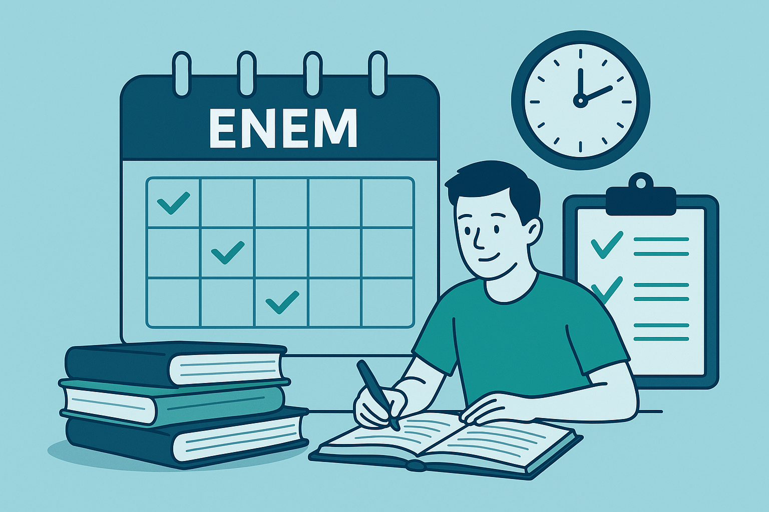 Como Organizar um Plano de Estudos Eficiente para o ENEM