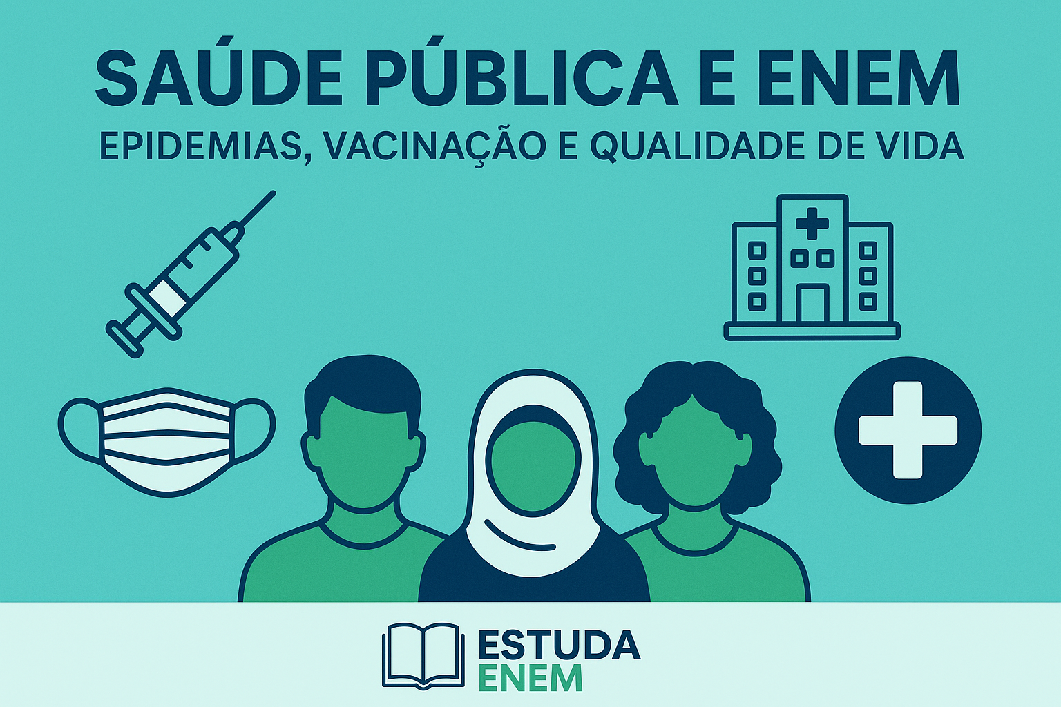 Saúde Pública e ENEM: Epidemias, Vacinação e Qualidade de Vida