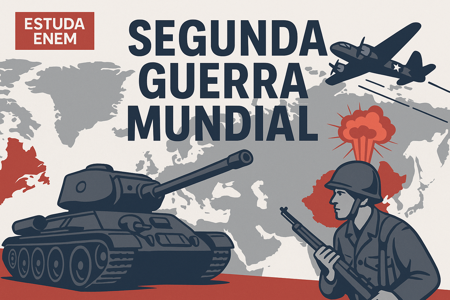 Segunda Guerra Mundial: Causas, Consequências e Impactos no Mundo Contemporâneo