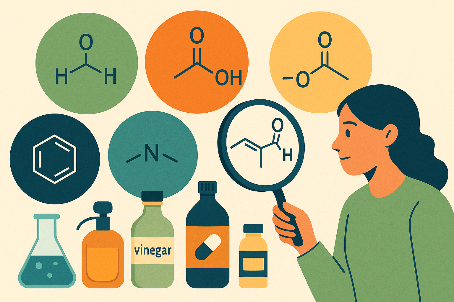 Química orgânica no cotidiano: como reconhecer funções orgânicas em segundos
