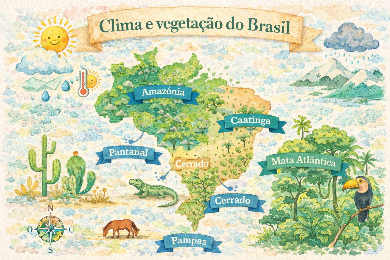 Clima e vegetação do Brasil
