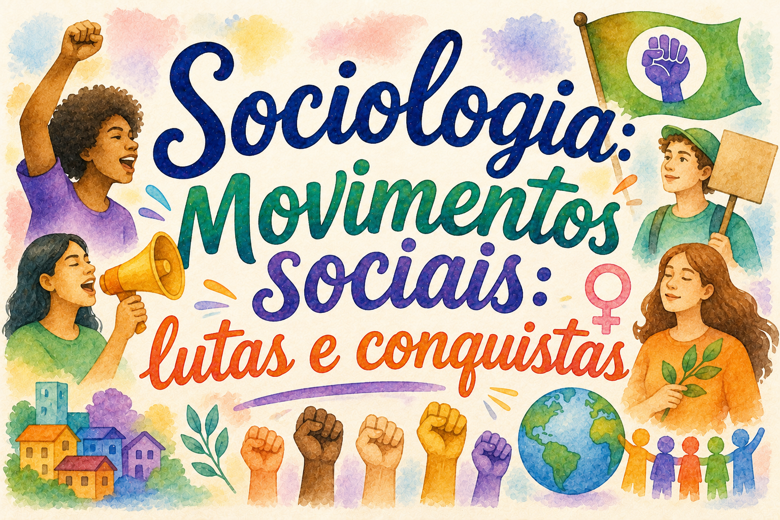 Sociologia — Movimentos sociais: lutas e conquistas ✊📚🌍